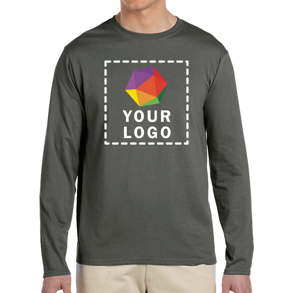 Gildan Custom Printed Adult Softstyle® Long-Sleeve T-Shirt - G64400