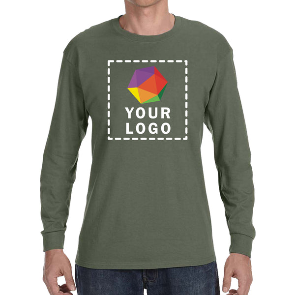 Gildan Custom Printed Adult Heavy Cotton™ Long-Sleeve T-Shirt - G5400