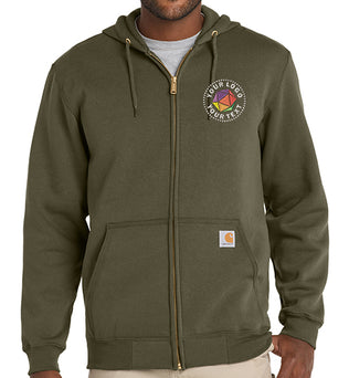 Carhartt ® Midweight Hooded Zip-Front Sweatshirt - CTK122