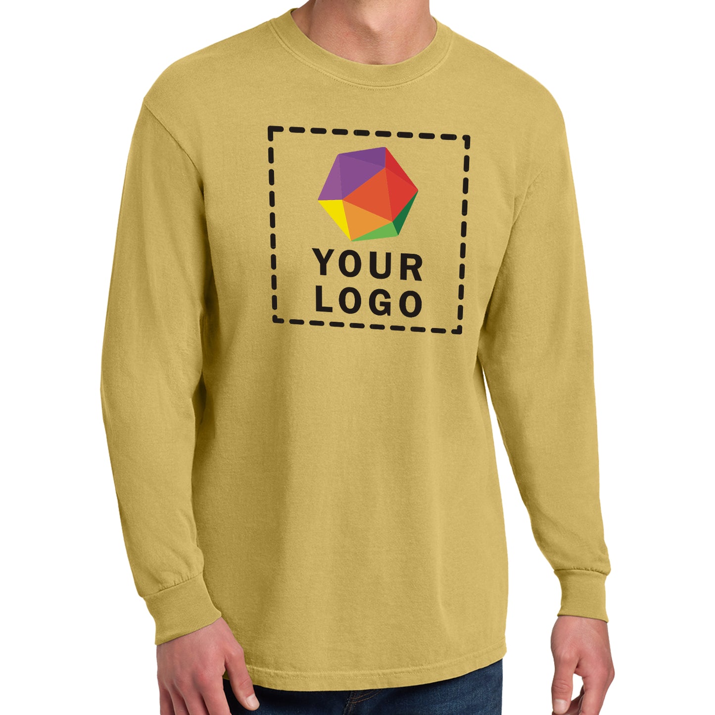 Comfort Colors Custom Printed Adult Heavyweight RS Long-Sleeve T-Shirt - 6014
