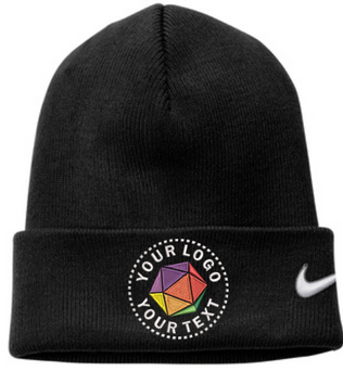 Nike Custom Embroidered Team Cuffed Beanie - NKFB6539