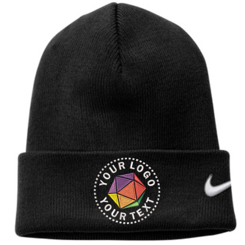 Nike Custom Embroidered Team Cuffed Beanie - NKFB6539