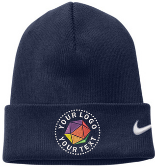 Nike Custom Embroidered Team Cuffed Beanie - NKFB6539