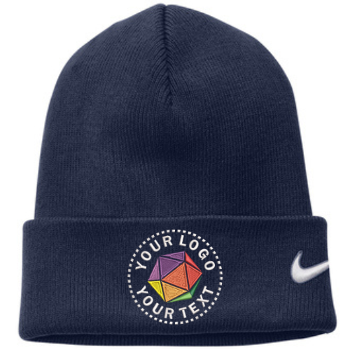 Nike Custom Embroidered Team Cuffed Beanie - NKFB6539