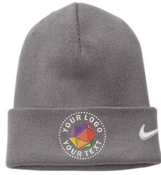 Nike Custom Embroidered Team Cuffed Beanie - NKFB6539