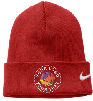 Nike Custom Embroidered Team Cuffed Beanie - NKFB6539