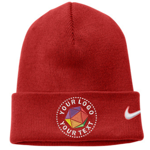 Nike Custom Embroidered Team Cuffed Beanie - NKFB6539