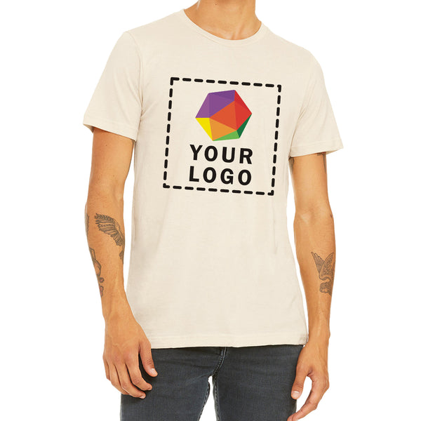 Bella + Canvas Custom Printed Unisex Jersey T-Shirt -3001C