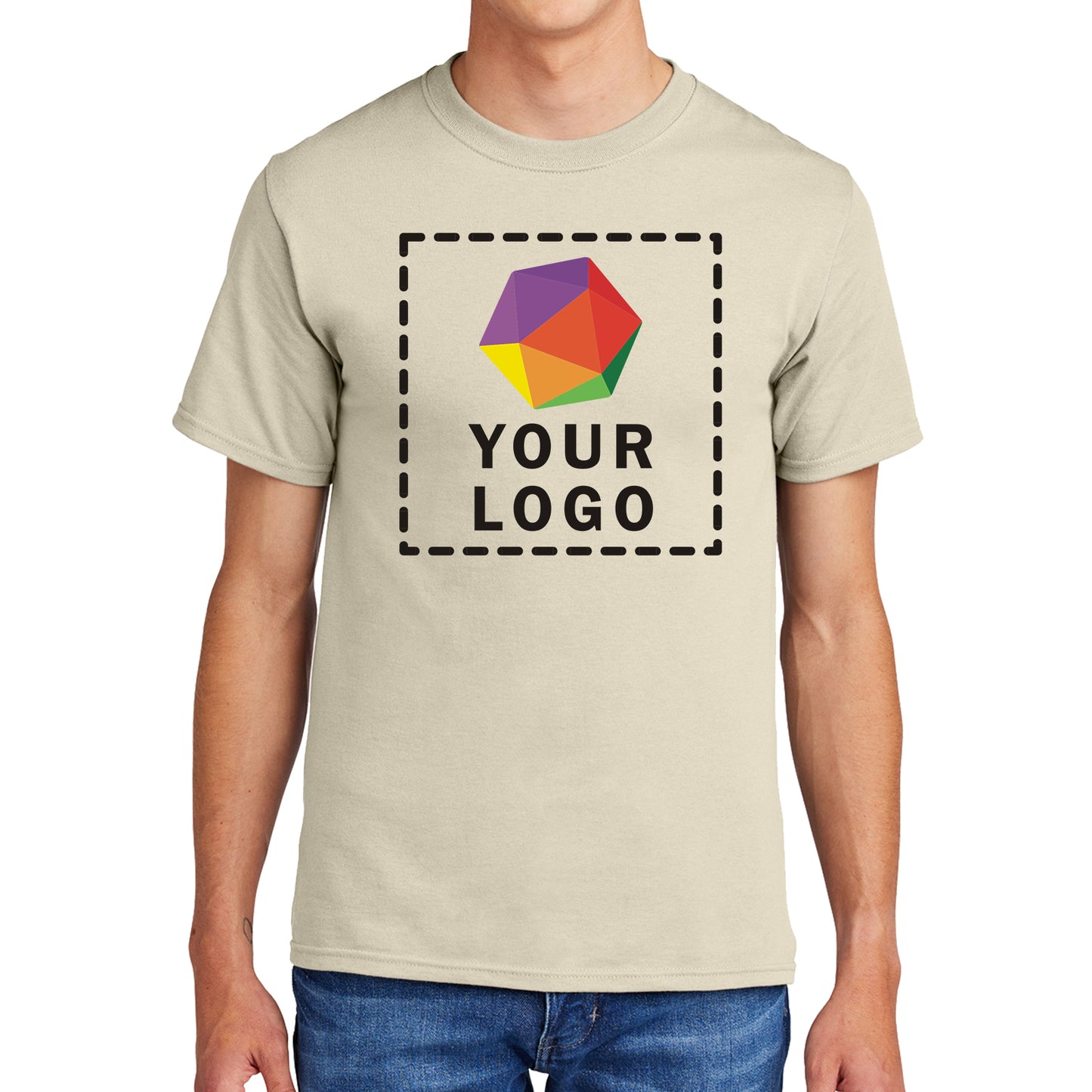 Port & Company® Custom Printed Essential Custom Printed Tee - PC61