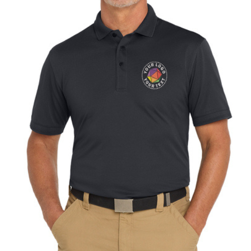 CornerStone® Custom Embroidered Industrial Snag-Proof Pique Polo - CS4020