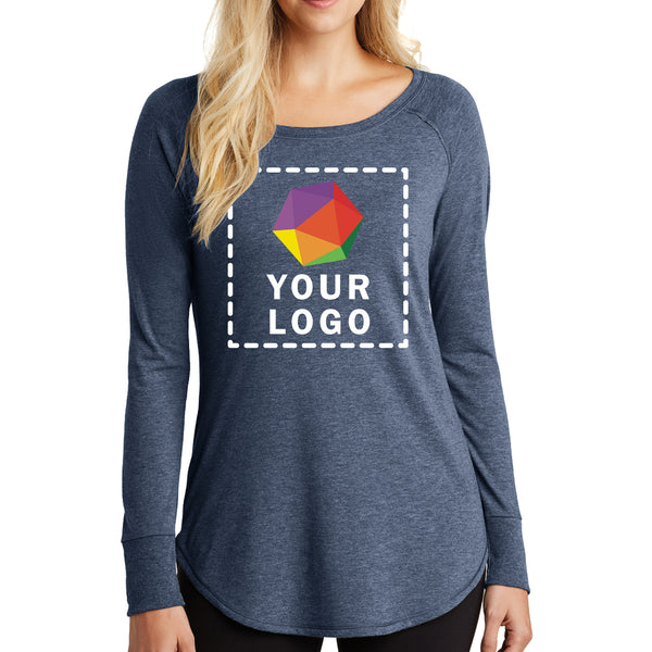 District® Custom Printed Women’s Perfect Tri ® Long Sleeve Tunic Tee - DT132L
