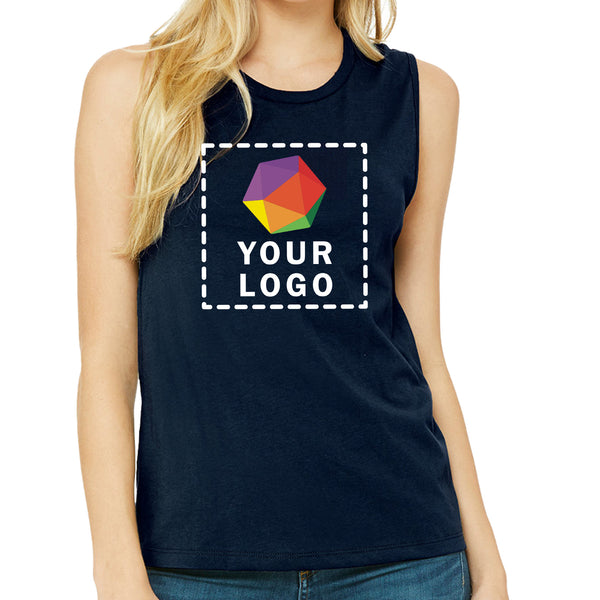 Bella + Canvas Custom Printed Ladies' Jersey Muscle Tank - b6003