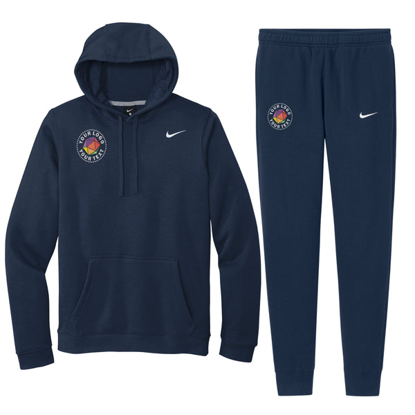 Nike Custom Embroidered Club Fleece Tracksuit - CJ1611 / NKHM8045