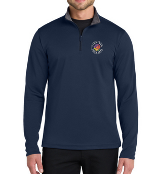 Port Authority® Custom Embroidered Silk Touch™ Performance 1/4-Zip  -  K584