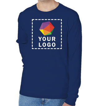 Hanes Men's Authentic-T Long-Sleeve Pocket T-Shirt - 5596