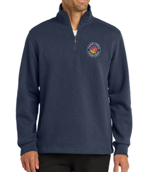 Port Authority® Custom Embroidered Slub Fleece 1/4-Zip Pullover  -  F295