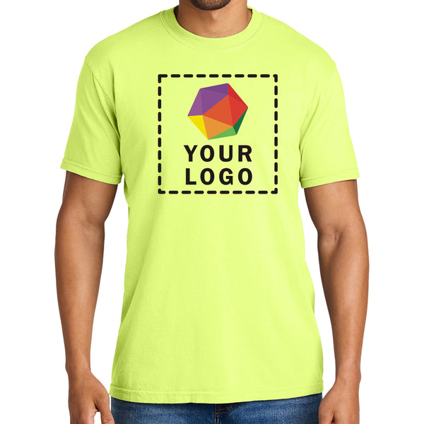 Comfort Colors® Custom Printed Heavyweight Ring Spun Tee - 1717