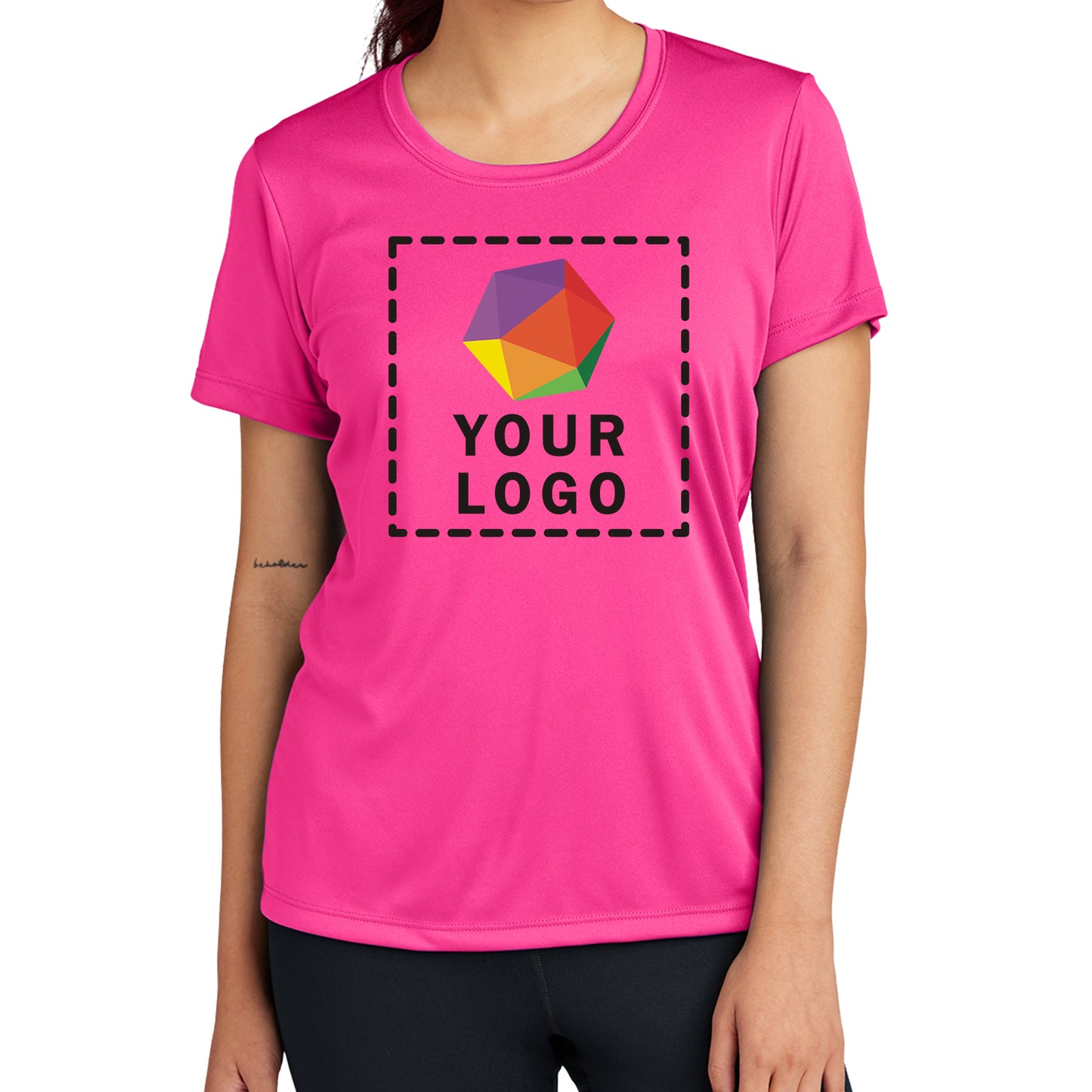 Sport-Tek® Custom Printed Women's PosiCharge® Competitor™ Tee - LST350