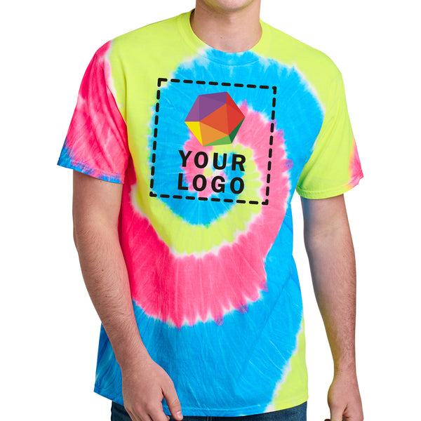 Port & Company® Custom Printed Tie-Dye Tee - PC147