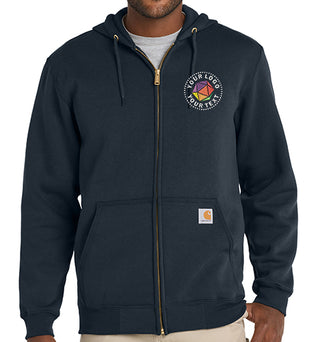 Carhartt ® Midweight Hooded Zip-Front Sweatshirt - CTK122