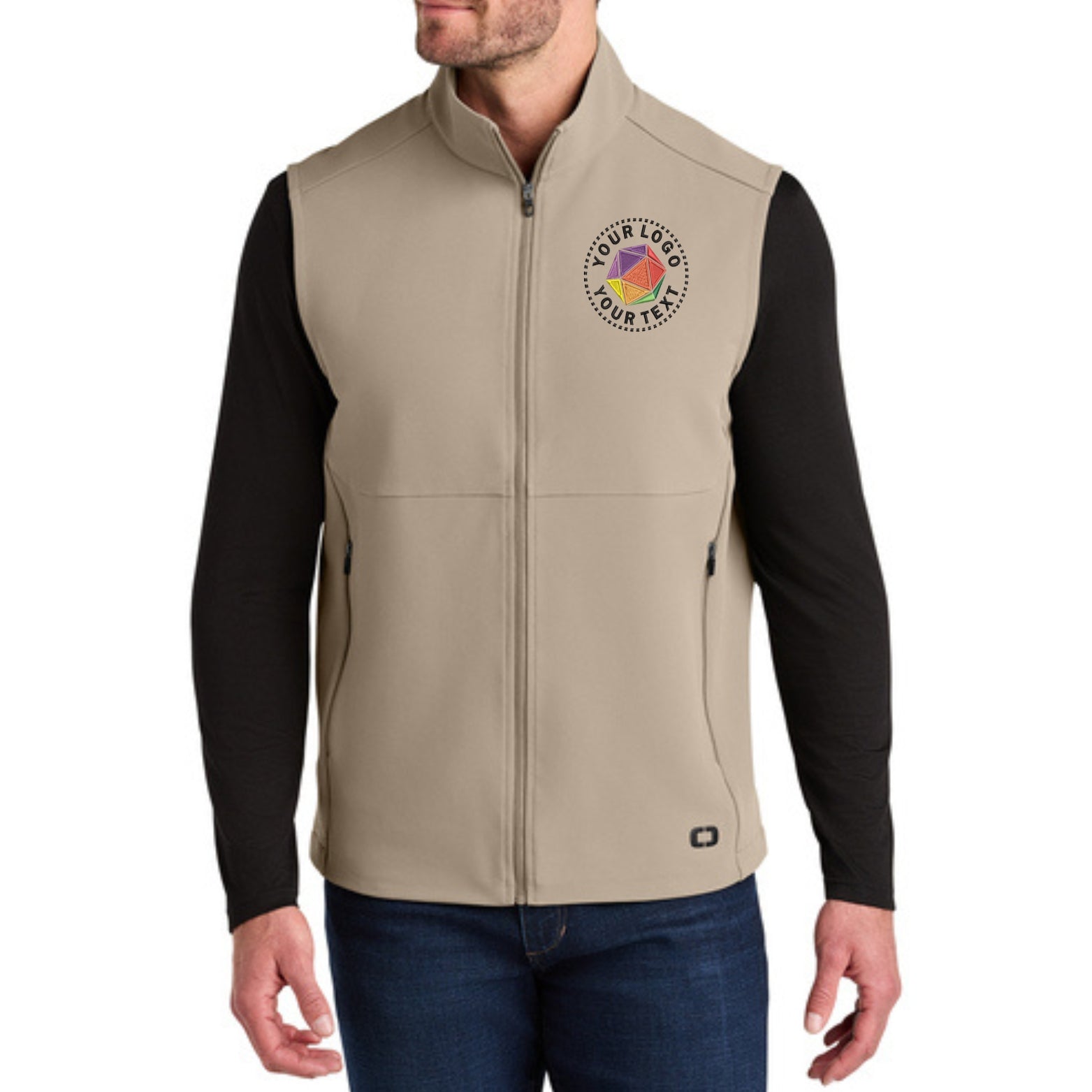 OGIO® Custom Embroidered Kinetic Soft Shell Vest - OG741