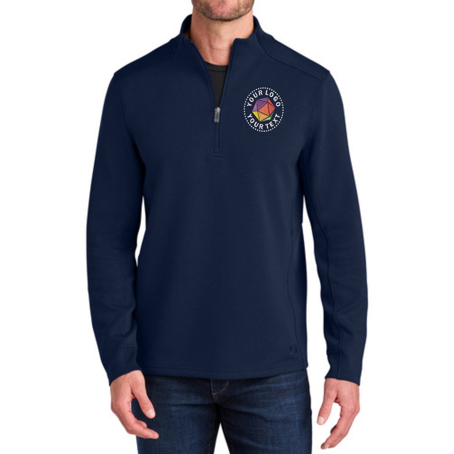 OGIO® Custom Embroidered Transcend 1/4-Zip - OG861