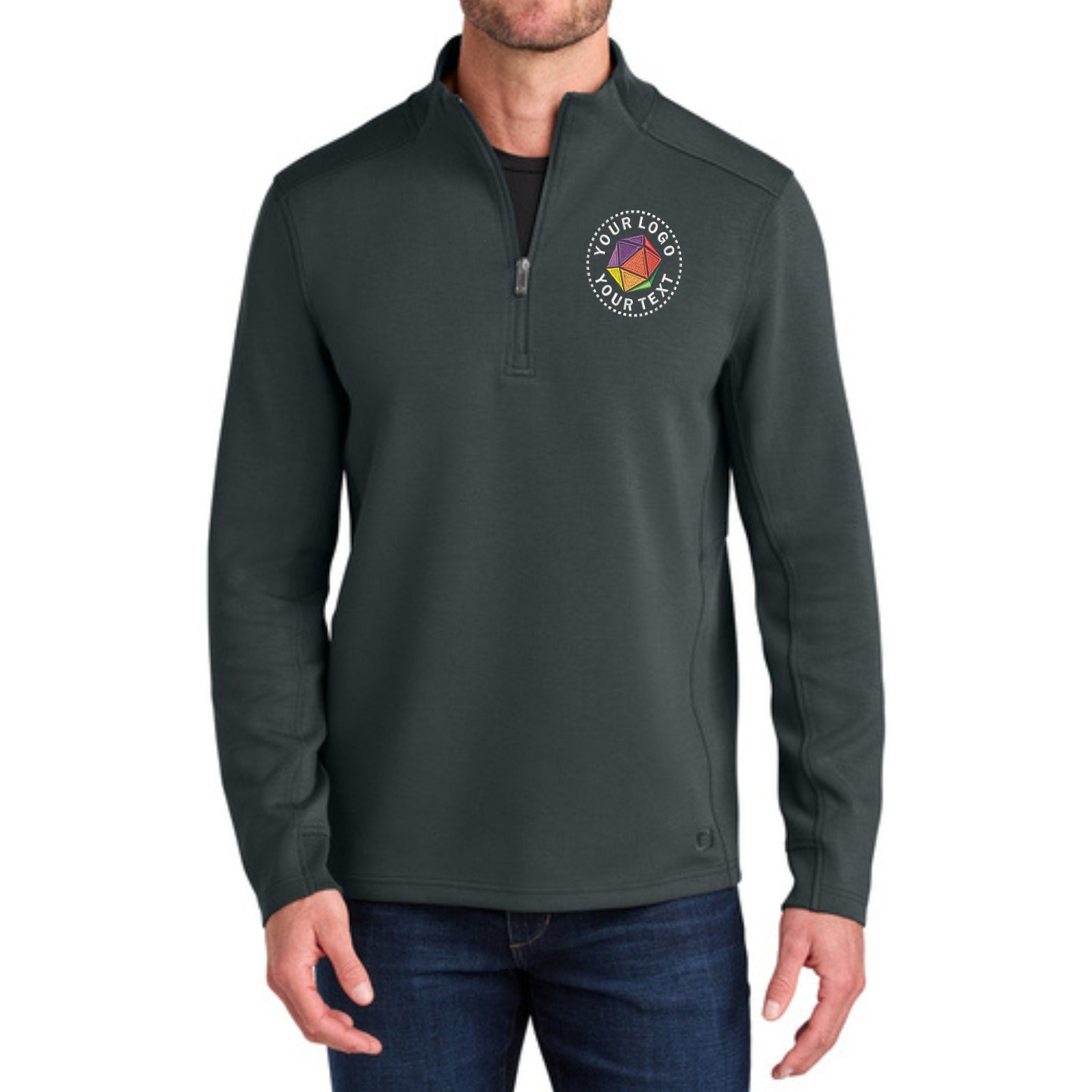 OGIO® Custom Embroidered Transcend 1/4-Zip - OG861