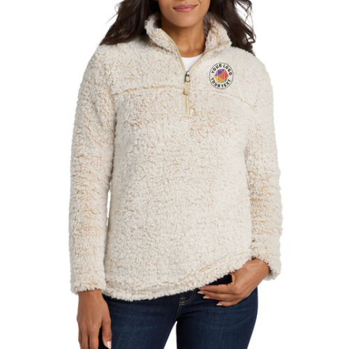 Port Authority® Custom Embroidered Women's Cozy 1/4-Zip Fleece  -  L130