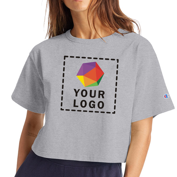 Champion Custom Printed Ladies' Cropped Heritage T-Shirt - T453W