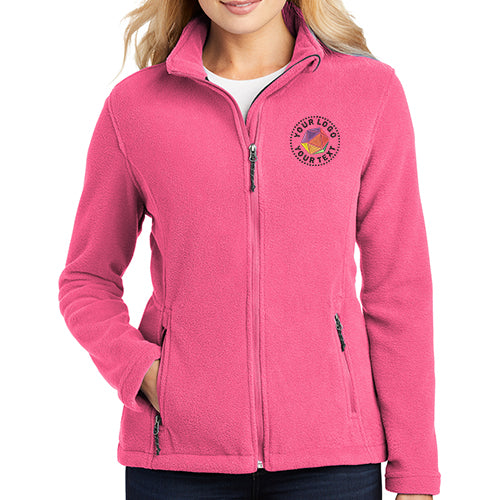 Port Authority® Women's Value Fleece Custom Embroidered Jacket - L217