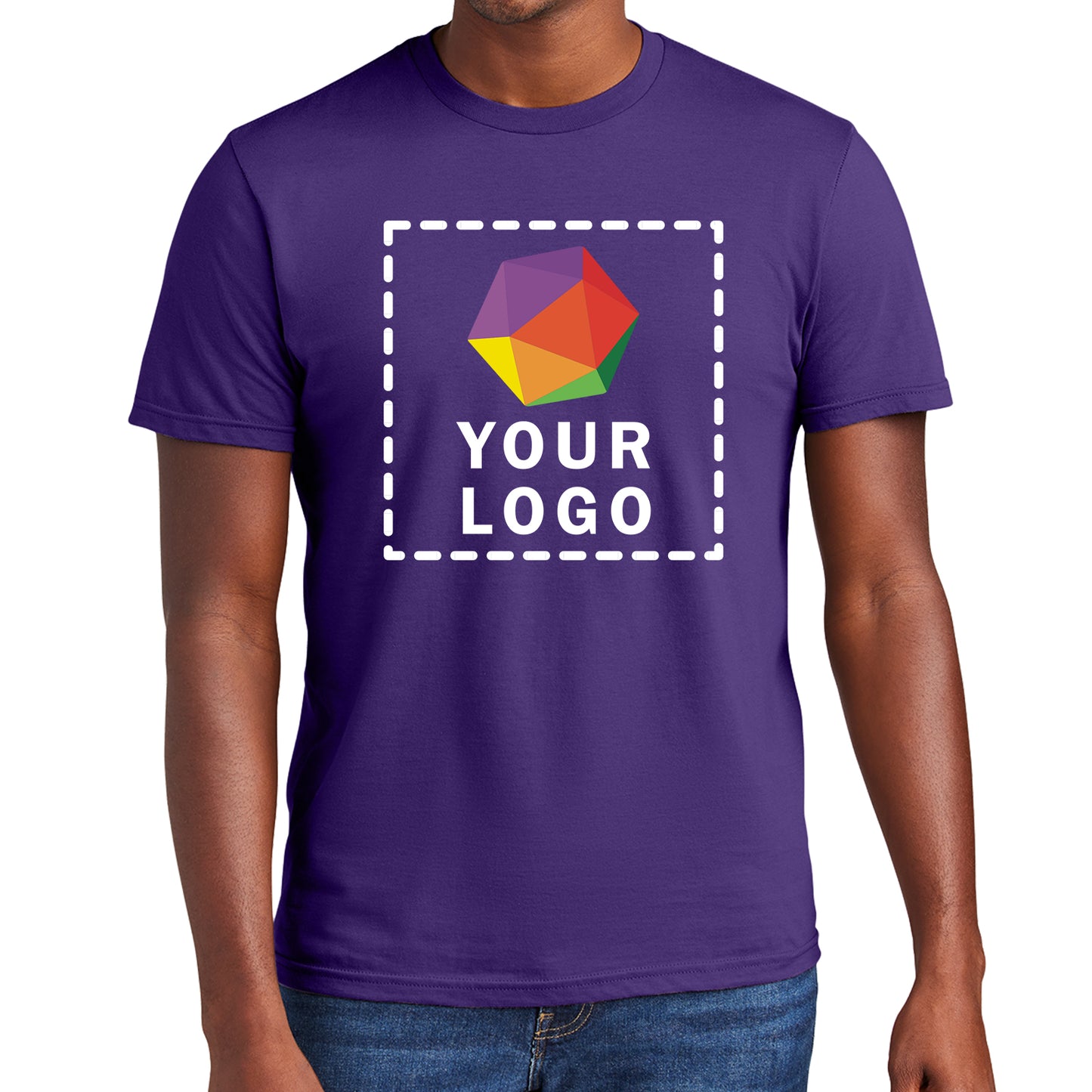 District® Custom Printed Very Important Tee ® - DT6000