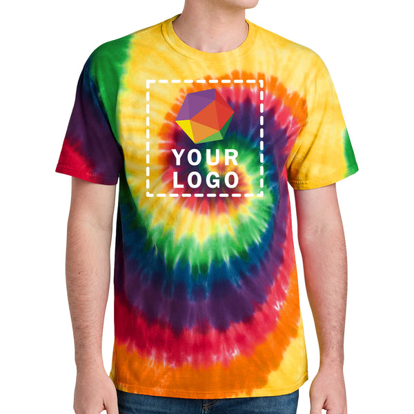 Port & Company® Custom Printed Tie-Dye Tee - PC147