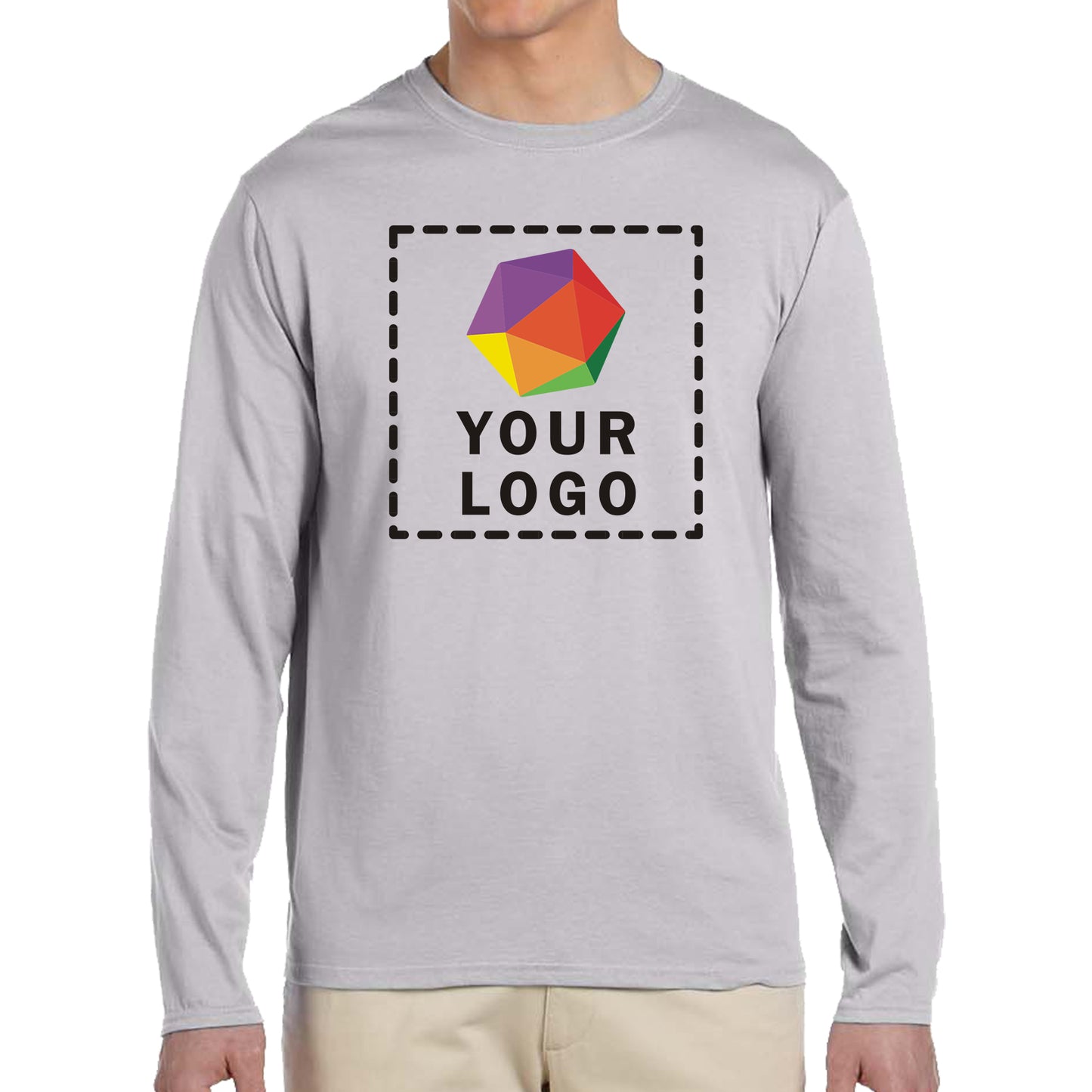 Gildan Custom Printed Adult Softstyle® Long-Sleeve T-Shirt - G64400