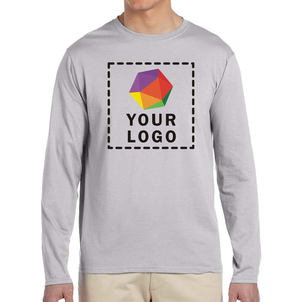 Gildan Custom Printed Adult Softstyle® Long-Sleeve T-Shirt - G64400