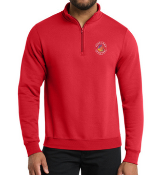 Port & Co™ Custom Embroidered Core Fleece 1/4-Zip Pullover Sweatshirt  -  PC78Q