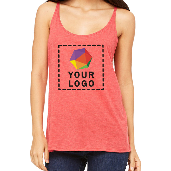 Bella + Canvas Custom Printed Ladies' Slouchy Tank - 8838