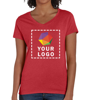 Hanes Ladies' Perfect-T Triblend V-Neck T-shirt - 42VT