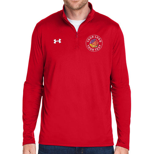 Under Armour Custom Embroidered Men's Team Tech Quarter-Zip - 1376844