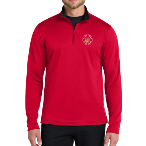 Port Authority® Custom Embroidered Silk Touch™ Performance 1/4-Zip  -  K584