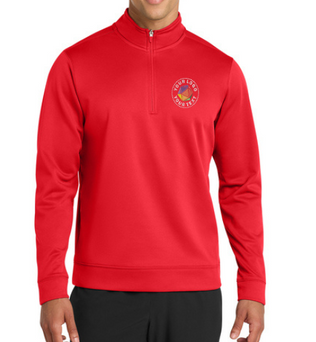 Port & Co™ Custom Embrodiered Performance Fleece 1/4-Zip Pullover Sweatshirt  -  PC590Q