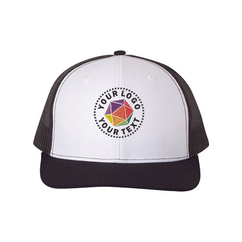 Richardson Custom Embroidered Snapback Trucker Cap - 112