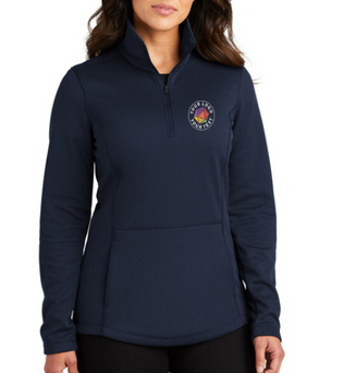 Port Authority® Custom Embrodiered Women's Smooth Fleece 1/4-Zip  -  L804
