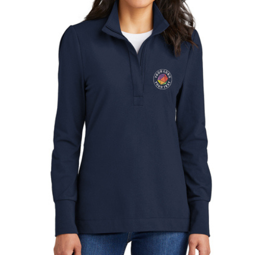 Port Authority® Custom Embroidered Women's Fairway Stretch 1/4-Zip  -  LK829