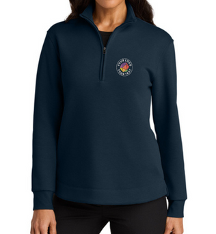 Port Authority® Custom Embrodiered Women’s Wearever Signature Double Pique 1/4-Zip  -  LK210