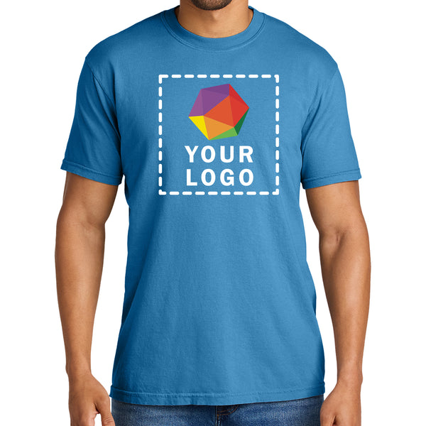 Comfort Colors® Custom Printed Heavyweight Ring Spun Tee - 1717