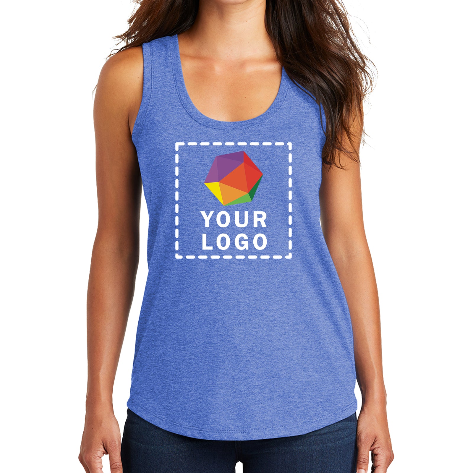District ® Women’s Perfect Tri ® Racerback Tank - DM138L