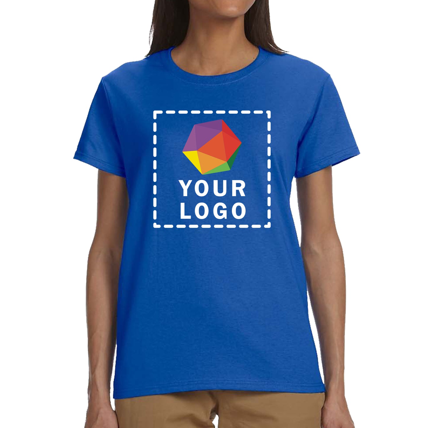 Gildan Custom Printed Ladies' Ultra Cotton® T-Shirt - G2000L