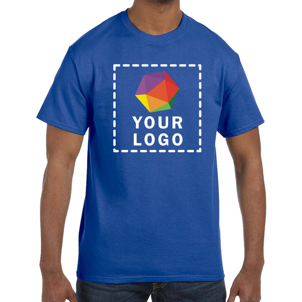 Jerzees® Dri-Power® 50/50 Cotton/Poly Custom Printed T-Shirt. 29M