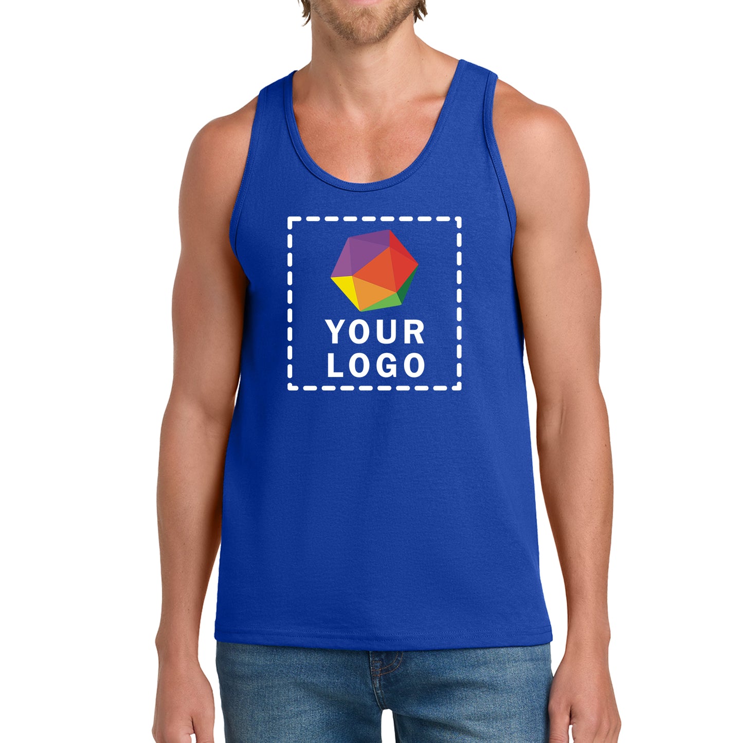Gildan® Custom Printed Ultra Cotton®100% US Cotton Tank Top - 2200