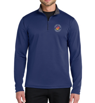 Port Authority® Custom Embroidered Silk Touch™ Performance 1/4-Zip  -  K584